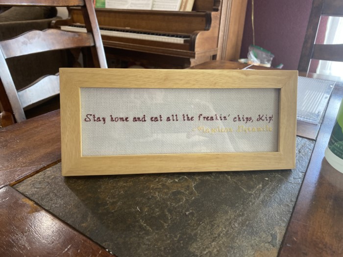 Stress Busting One Stitch At A Time