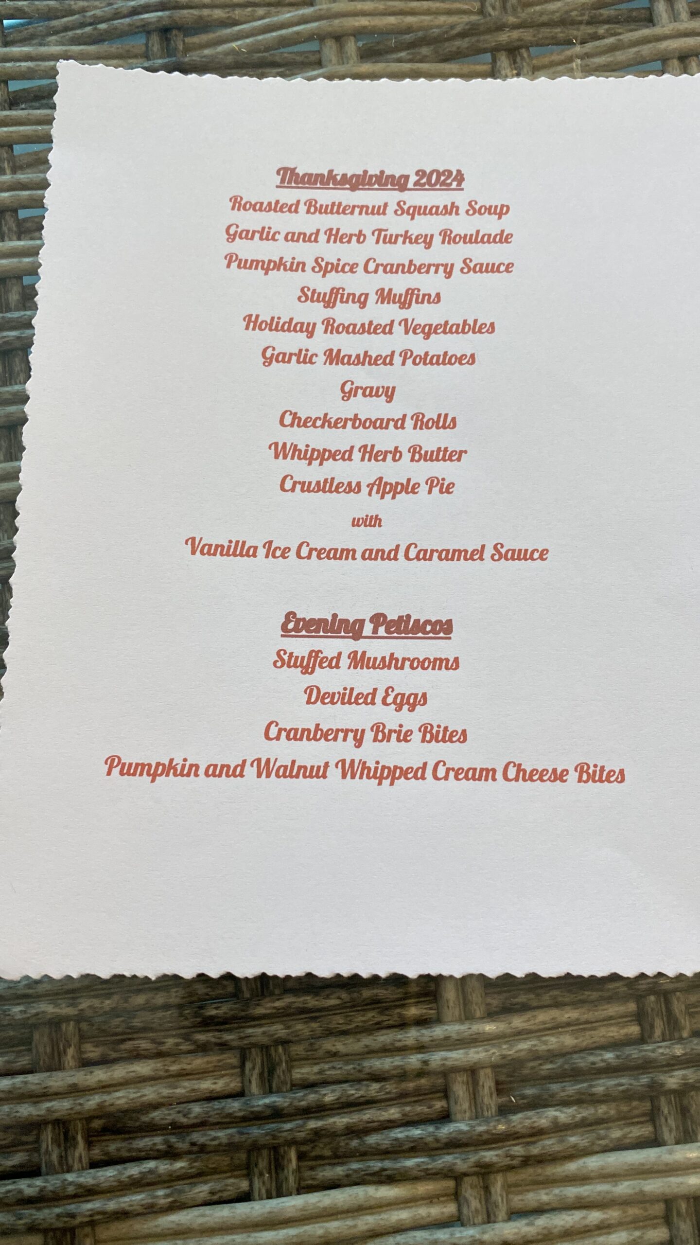 Our First Thanksgiving In The North